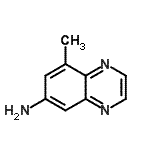 CAS#: 860502-14-3, 8-Methyl-6-quinoxalinamine