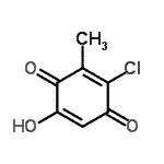 CAS#: 860751-43-5, 2-Chloro-5-hydroxy-3-methyl-1,4-benzoquinone
