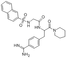 CAS 登录号：86125-48-6， Nalpha-(2-萘磺酰基甘氨酰)-4-脒基-DL-苯丙氨酸胡椒脂
