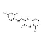 CAS#: 861322-29-4, (1E)-2-[(2-Chlorophenyl)amino]-N-(2,4-dichlorophenyl)-2-oxoethanehydrazonoyl chloride