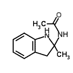 CAS#: 861360-27-2, N-(2-Methyl-2,3-dihydro-1H-indol-2-yl)acetamide