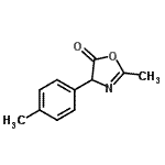 CAS 登录号：86157-42-8， 2-甲基-4-(4-甲基苯基)-1,3-恶唑-5(4H)-酮