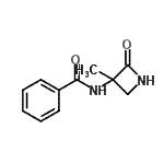CAS 登录号：861594-20-9， N-(3-甲基-2-氧代-3-氮杂环丁基)苯甲酰胺