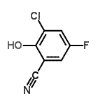 CAS#: 862088-18-4, 3-Chloro-5-fluoro-2-hydroxybenzonitrile