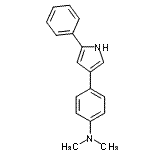 CAS 登录号：862201-34-1， N,N-二甲基-4-(5-苯基-1H-吡咯-3-基)苯胺