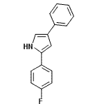 CAS 登录号：862201-39-6， 2-(4-氟苯基)-4-苯基-1H-吡咯