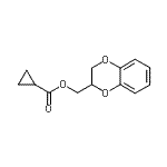 CAS#: 862467-79-6, 2,3-Dihydro-1,4-benzodioxin-2-ylmethyl cyclopropanecarboxylate