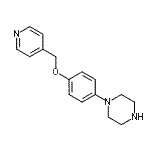 CAS#: 862471-98-5, 1-[4-(4-Pyridinylmethoxy)phenyl]piperazine