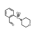CAS 登录号：862500-24-1， 2-(4-吗啉基磺酰基)苯甲醛