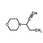 CAS 登录号：86261-44-1， 4-(1-戊炔-3-基)吗啉