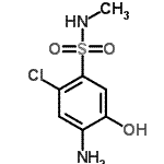 CAS#: 86264-31-5, 4-Amino-2-chloro-5-hydroxy-N-methylbenzenesulfonamide
