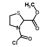 CAS#: 86264-88-2, Methyl 3-(chlorocarbonyl)-1,3-thiazolidine-2-carboxylate
