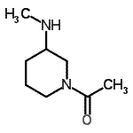 CAS 登录号：863248-56-0， 1-[3-(甲基氨基)-1-哌啶基]乙酮