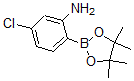 CAS 登录号：863578-21-6， 2-氨基-4-氯苯基硼酸频哪醇酯