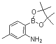 CAS 登录号：863578-36-3， 2-氨基-4-甲基苯硼酸频哪醇酯