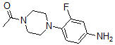CAS 登录号：864146-95-2， 1-[4-(4-氨基-2-氟苯基)-1-哌嗪基]-乙酮