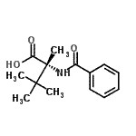 CAS 登录号：864376-72-7， N-苯甲酰基-3,3-二甲基-D-异缬氨酸