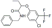 CAS 登录号：86464-62-2， N-苄基-2-(4-氯-3-(三氟甲基)苯氧基)丁酰胺