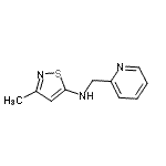 CAS#: 864684-73-1, 3-Methyl-N-(2-pyridinylmethyl)-1,2-thiazol-5-amine