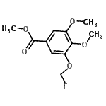 CAS#: 864684-84-4, Methyl 3-(fluoromethoxy)-4,5-dimethoxybenzoate