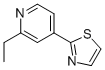 CAS#: 864684-97-9, 2-Ethyl-4-Thiazol-2-Yl-Pyridine