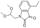 CAS 登录号：864685-11-0， 1-(2,2-二甲氧基-乙基)-4-乙基-1H-吲哚-2,3-二酮