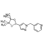 CAS#: 864754-21-2, 3-{[4-(4,4,5,5-Tetramethyl-1,3,2-dioxaborolan-2-yl)-1H-pyrazol-1-yl]methyl}pyridine