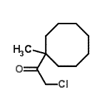 CAS#: 86518-90-3, 2-Chloro-1-(1-methylcyclooctyl)ethanone