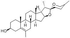 CAS 登录号：86533-46-2， 6-甲基薯蓣皂苷