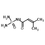 CAS#: 86548-56-3, N-(Diaminophosphoryl)-3-methyl-2-butenamide