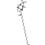 CAS#: 86562-14-3, (1aS,4S,4aS,5aR,5bS,8aR,8bS)-5a,7,7-Trimethyloctahydrocyclopropa[4,5]oxireno[6,7]indeno[5,6-c]furan-4-yl stearate