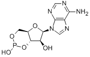 CAS 登录号：86579-26-2， 9-(3,5-O-亚膦酰亚基-D-阿拉伯糖呋喃基)-9H-嘌呤-6-胺