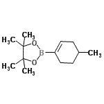 CAS 登录号：865869-26-7， 4,4,5,5-四甲基-2-(4-甲基-1-环己烯-1-基)-1,3,2-二氧硼戊环
