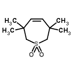 CAS#: 86596-79-4, 3,3,6,6-Tetramethyl-2,3,6,7-tetrahydrothiepine 1,1-dioxide