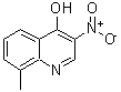 CAS#: 866472-97-1, 8-Methyl-3-nitro-4-quinolinol