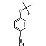 CAS 登录号：866683-57-0， 1-乙炔基-4-(三氟甲氧基)苯