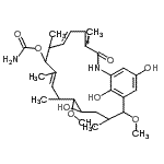 CAS 登录号：86683-20-7， 14,20,22-三羟基-13,17-二甲氧基-4,8,10,12,16-五甲基-3-氧代-2-氮杂双环[16.3.1]二十二碳-1(22),4,6,10,18,20-六烯-9-基氨基甲酸酯