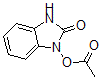 CAS 登录号：86690-38-2， 1-(乙酰氧基)-1,3-二氢-2H-苯并咪唑-2-酮