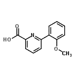 CAS 登录号：86696-69-7， 6-(2-甲氧基苯基)-2-吡啶羧酸