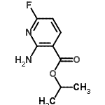 CAS#: 86724-84-7, Isopropyl 2-amino-6-fluoronicotinate