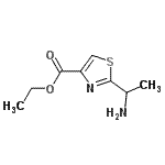CAS 登录号：867340-42-9， 乙基2-(1-氨基乙基)-1,3-噻唑-4-羧酸酯