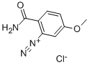 CAS#: 86780-25-8, 2-(Aminocarbonyl)-5-methoxy-Benzenediazonium