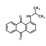 CAS#: 86835-91-8, 1-(Isopropylamino)-9,10-anthraquinone