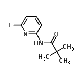 CAS#: 86847-87-2, N-(6-Fluoro-2-pyridinyl)-2,2-dimethylpropanamide