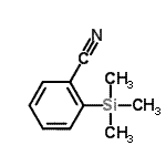CAS 登录号：86863-90-3， 2-(三甲基硅烷基)苯甲腈