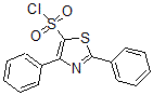 CAS#: 868755-57-1, 2,4-Diphenyl-5-Thiazolesulfonylchloride