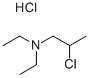 CAS 登录号：869-25-0， 2-氯-N,N-二乙基丙胺盐酸盐