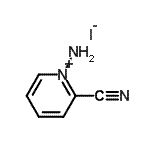 CAS 登录号：869334-88-3， 1-氨基-2-氰基吡啶鎓碘化物