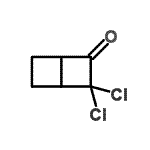 CAS 登录号：86977-34-6， 3,3-二氯双环[2.2.0]己烷-2-酮