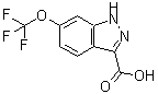CAS 登录号：869782-97-8， 6-(三氟甲氧基)-1H-吲唑-3-羧酸